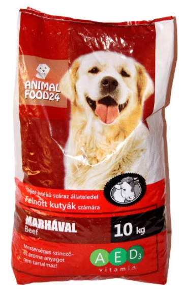 Hrană câini Animal food 24 Vită 10kg