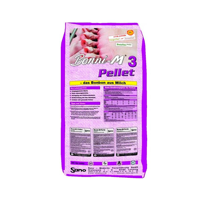 Furaj purcei sugari, Bonni M-Forte Pellet  25kg