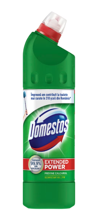 Dezinfectant inalbitor anticalcar Domestos Pine, 750 ml